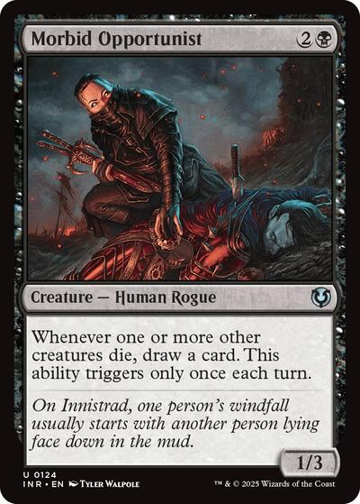 Morbid Opportunist (Innistrad Remastered) Light Play