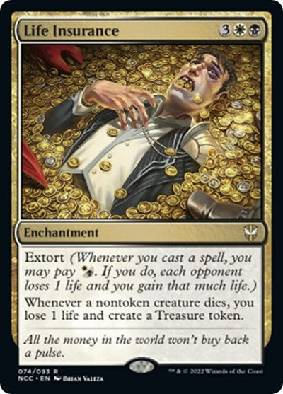 Life Insurance (Commander: Streets of New Capenna) Light Play
