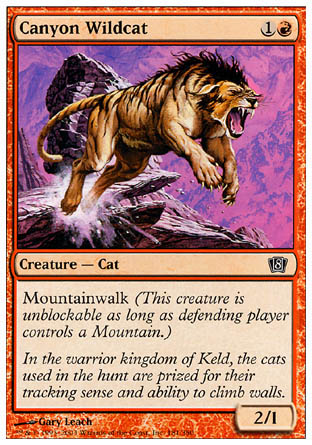 Canyon Wildcat (8th Edition) Medium Play
