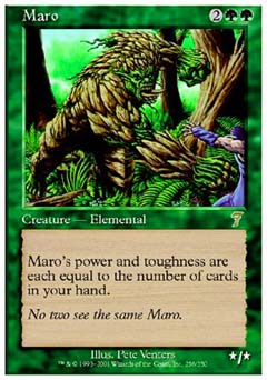 Maro (7th Edition) Light Play Foil
