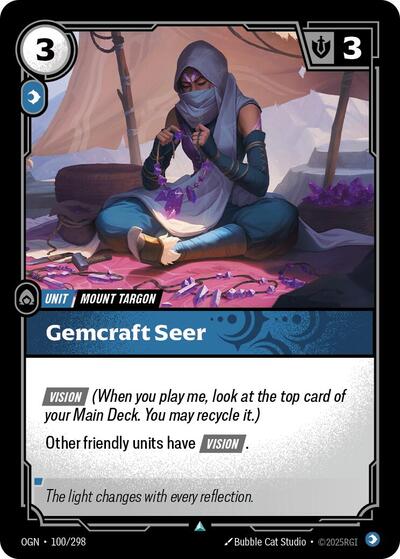 Gemcraft Seer (Origins) Light Play