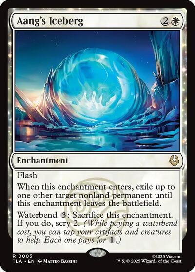 Aang's Iceberg (Avatar: The Last Airbender) Light Play Foil