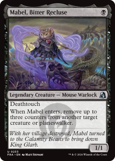 Mabel, Bitter Recluse (Reality Fracture) Light Play