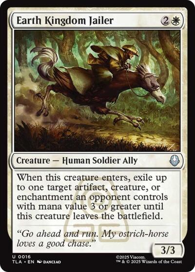 Earth Kingdom Jailer (Avatar: The Last Airbender) Light Play Foil