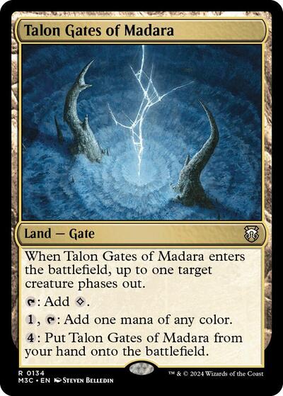 Talon Gates of Madara (Commander: Modern Horizons 3) Light Play