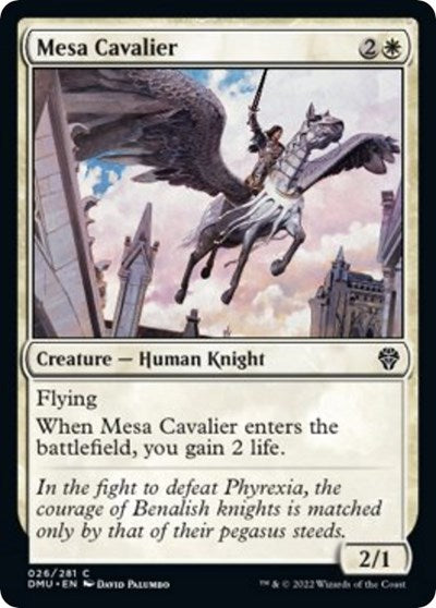 Mesa Cavalier (Dominaria United) Light Play