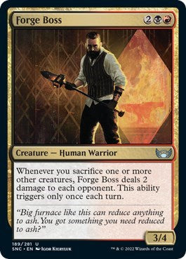 Forge Boss (Streets of New Capenna) Light Play