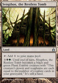 Svogthos, the Restless Tomb (Ravnica) Damaged / Poor Foil