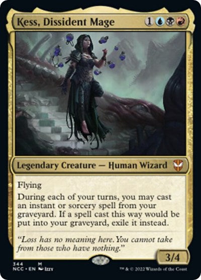 Kess, Dissident Mage (Commander: Streets of New Capenna) Light Play