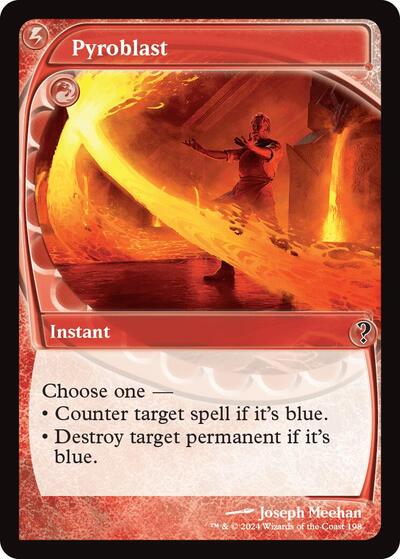 Pyroblast (Future Sight) (Mystery Booster 2) Light Play