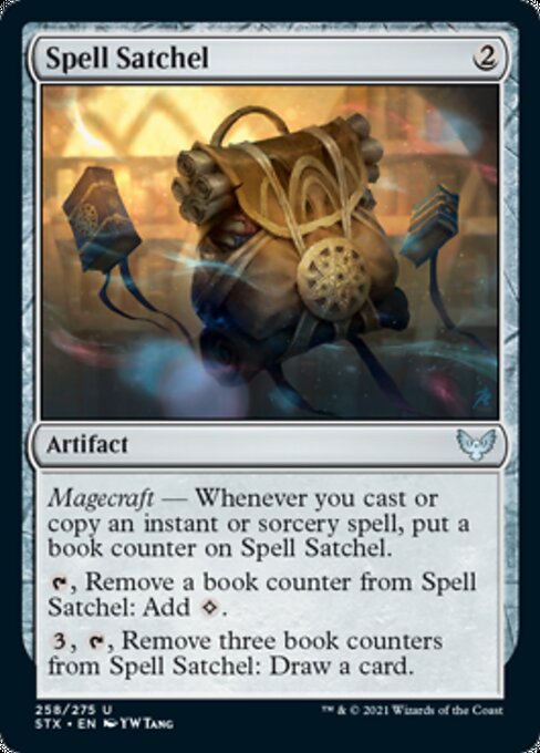 Spell Satchel (Strixhaven) Light Play