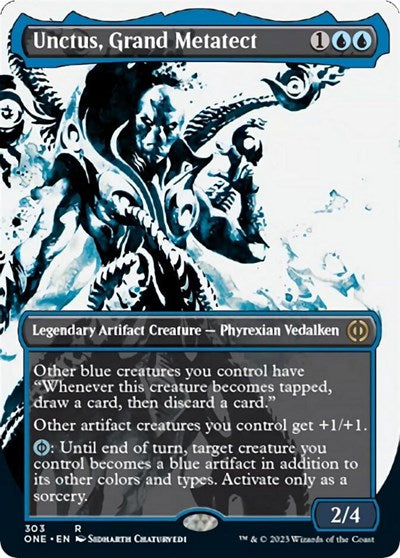 Unctus, Grand Metatect (Showcase) (Phyrexia: All Will Be One) Light Play
