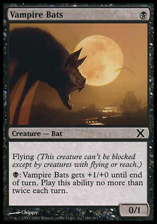 Vampire Bats (10th Edition) Light Play