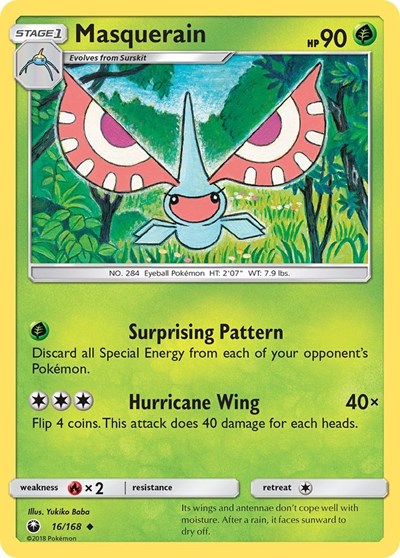 Masquerain (SM - Celestial Storm) Medium Play