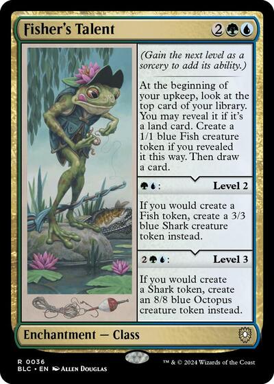 Fisher's Talent (Commander: Bloomburrow) Light Play