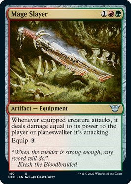 Mage Slayer (Commander: Kamigawa: Neon Dynasty) Light Play