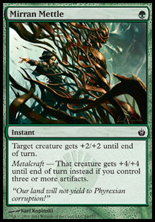 Mirran Mettle (Mirrodin Besieged) Medium Play