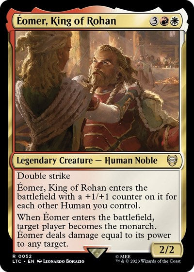 Eomer, King of Rohan (Commander: The Lord of the Rings: Tales of Middle-earth) Light Play