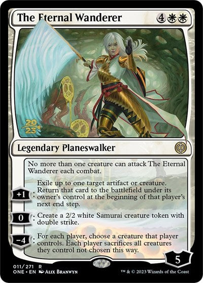 The Eternal Wanderer (Promos: Prerelease Cards) Light Play Foil