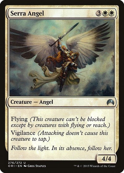 Serra Angel (Magic Origins) Heavy Play