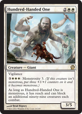 Hundred-Handed One (Theros) Light Play