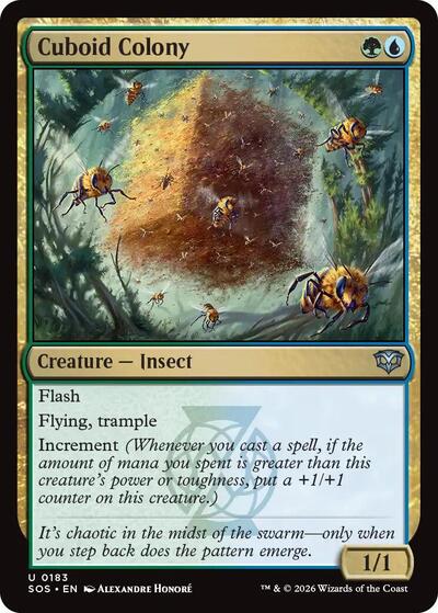 Cuboid Colony (Secrets of Strixhaven) Light Play Foil