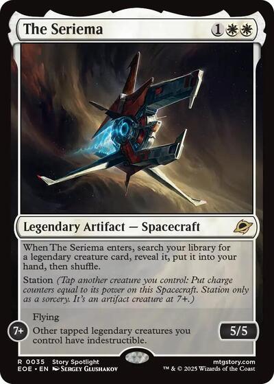 The Seriema (Edge of Eternities) Near Mint Foil