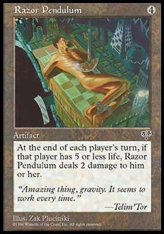 Razor Pendulum (Mirage) Light Play