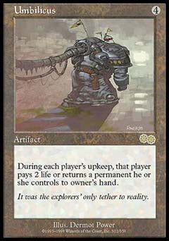Umbilicus (Urza's Saga) Medium Play