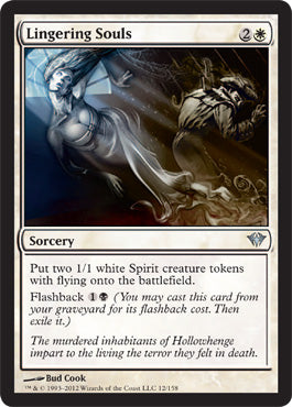Lingering Souls (Dark Ascension) Medium Play