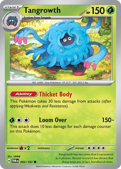 Tangrowth (SV06: Twilight Masquerade) Light Play