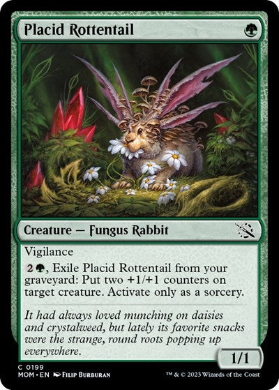 Placid Rottentail (March of the Machine) Light Play Foil