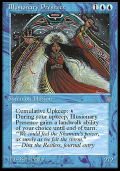 Illusionary Presence (Ice Age) Light Play