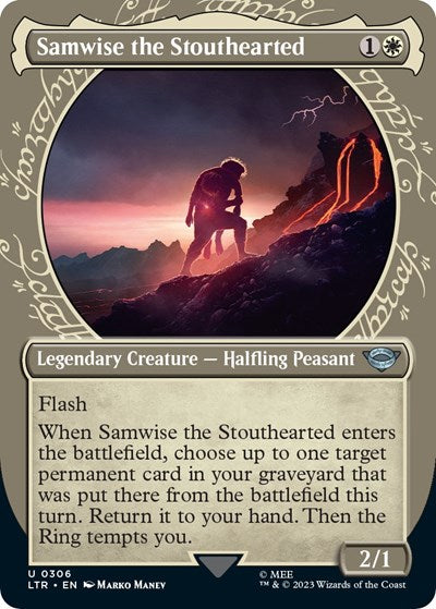 Samwise the Stouthearted (Showcase) (Universes Beyond: The Lord of the Rings: Tales of Middle-earth) Light Play