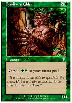 Fyndhorn Elder (7th Edition) Light Play