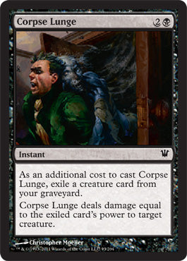 Corpse Lunge (Innistrad) Light Play