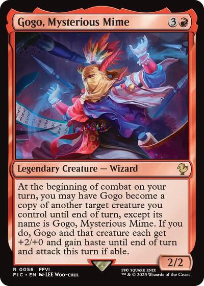 Gogo, Mysterious Mime (Commander: FINAL FANTASY) Light Play