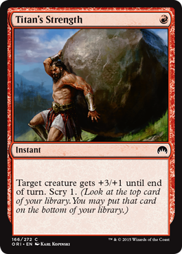 Titan's Strength (Magic Origins) Light Play