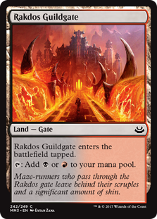 Rakdos Guildgate (Modern Masters 2017) Light Play