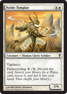 Noble Templar (Conspiracy) Light Play