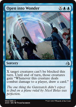 Open into Wonder (Amonkhet) Medium Play Foil