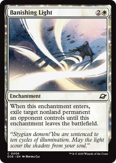 Banishing Light (Edge of Eternities) Light Play Foil