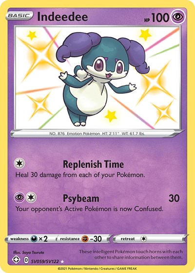 Indeedee (Shining Fates: Shiny Vault) Light Play Holofoil