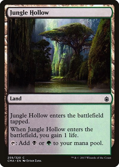 Jungle Hollow (Commander Anthology) Light Play
