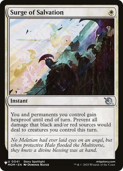 Surge of Salvation (The List) Light Play