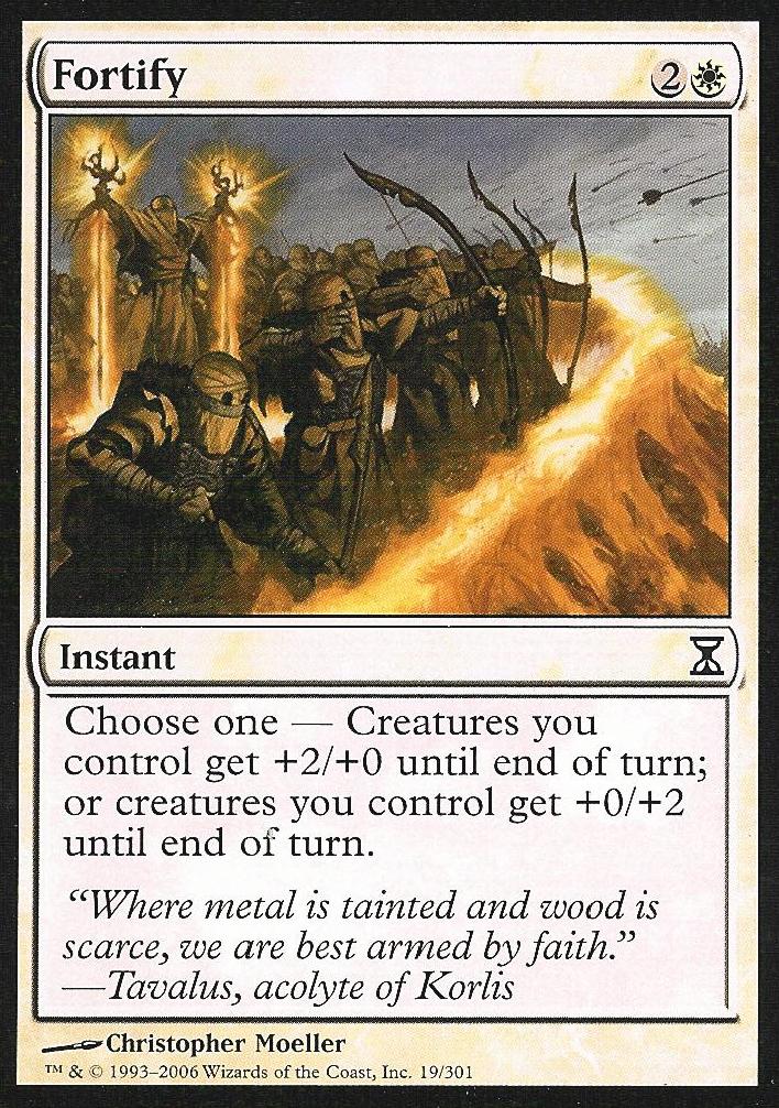 Fortify (Time Spiral) Medium Play
