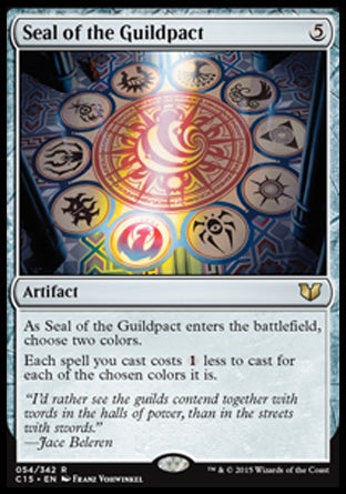 Seal of the Guildpact (Commander 2015) Light Play