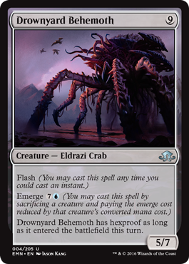 Drownyard Behemoth (Eldritch Moon) Light Play