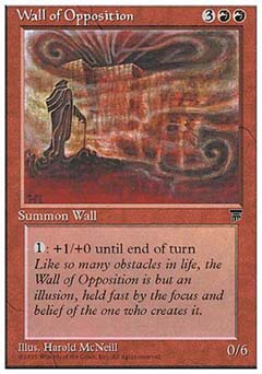 Wall of Opposition (Chronicles) Medium Play