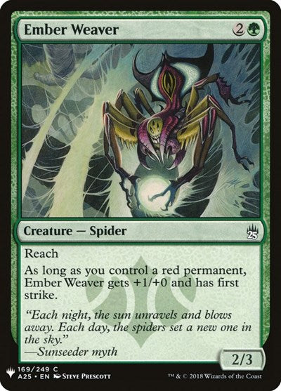 Ember Weaver (Mystery Booster) Light Play